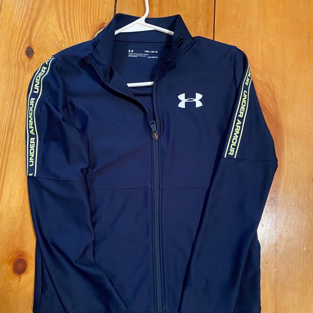 Boys Under Armour zip up sweatshirt Youth Medium